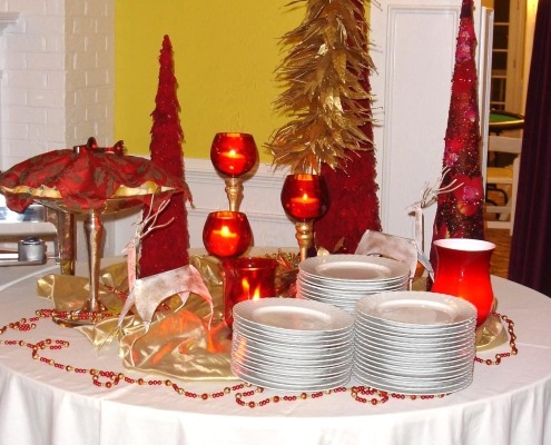 holiday party catering